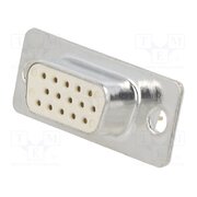 HD-D15SY/2 Connector: D-Sub HD; PIN: 15; socket; female; on PCBs; straight; THT rB33PzkkhAETZAYugdl5p6MT50Gn5sqyKJk6xRAs4b8