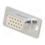 HD-D15SY/2 Connector: D-Sub HD; PIN: 15; socket; female; on PCBs; straight; THT rB33PzkkhAETZAYugdl5p6MT50Gn5sqyKJk6xRAs4b8