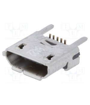 105133-0011 Connector: USB B micro; socket; on PCBs; SMT; PIN: 5; vertical St0jZY-y1HbK3oZpWtWYDbTlVuHSG7TnB111VkoWqzE