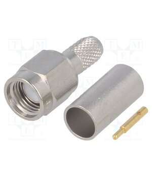J01150A0049 Connector: SMA; plug; male; straight; 50Ω; RG58C/U; for cable; PTFE CZkLQQNrXeqZFdkKgoO8ryXVqnX2sBFokN2Y9IUKfJQ