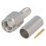 J01150A0049 Connector: SMA; plug; male; straight; 50Ω; RG58C/U; for cable; PTFE CZkLQQNrXeqZFdkKgoO8ryXVqnX2sBFokN2Y9IUKfJQ