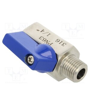 FMZK1 14WZ Ball valve; acid resistant steel AISI 316; PTFE; max.63bar; 43mm E8S1iKzps1W-O7TMkWDjTYkTC5rcAYkrzkKv89GqSKw