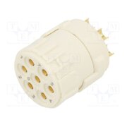 7001907104 Connector: M23; contact insert; PIN: 7; female; soldering; 20A; 200V kxKvB5bzClL4uQj2dkrPe3_Xl8aU7WS5mRXaXQwfCFs