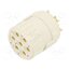 7001907104 Connector: M23; contact insert; PIN: 7; female; soldering; 20A; 200V kxKvB5bzClL4uQj2dkrPe3_Xl8aU7WS5mRXaXQwfCFs