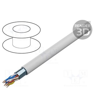 TS0103 Wire; YTKSYekw; 3x2x0.5mm; telecommunication; wire; Cu; white y7Qqkwig3qfvERBX76gQSkZPX7EPF7fLN2yvAXcIdZk