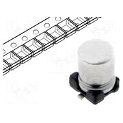 SC1C107M6L005VR259 Capacitor: electrolytic; SMD; 100uF; 16VDC; Ø6.3x5.5mm; ±20%; 2000h 8WF1Fq6ZeiU69oOWd8S_xwJbynWanroquXdrjFvO6HQ