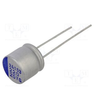 YG1E227M1009MBB Capacitor: hybrid; THT; -55÷125°C; Body dim: Ø10x9.5mm; 220uF; ±20% KM4XLwPiHvi1vXeOEaacuIyTvl_cJhc2oRqkMljksLA