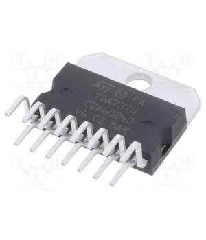 E-TDA7375V IC: audio amplifier; Pout: 40W; stereo; 8÷18VDC; Ch: 2; Amp.class: AB p5XPXdKUndOrmRBnXDxVeG_TuoAv2cn7A2imMKB86Ek