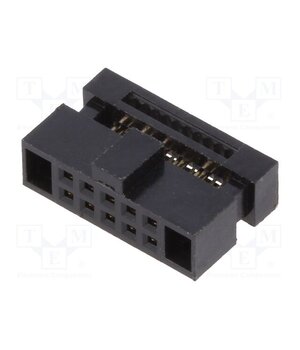 HFCS-A1-10-G Connector: IDC; plug; female; PIN: 10; IDC; for ribbon cable; 1.27mm kK-7hDSpcVNcD-zcbvG1JETcS-G7NbzX-jYQfuur794