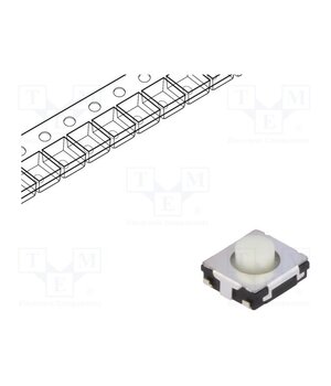 EVQQ2M03W Microswitch TACT; SPST; Pos: 2; 0.02A/15VDC; SMT; none; 1.3N; 3.1mm CsZSLOi369P0VoQOgWtYlhpNP6Rnqx1fsz_nksHrf0E