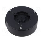 PFA130-E-BLACK Accessories: junction box; Ø124x41mm; black; -40÷60°C; IP66 NWHHhCsm-G8L32LI8brVrMk7jnAkniNgeYvCqUZ4uAw