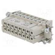 10533000 Connector: HDC; contact insert; female; EPIC H-A; PIN: 16; 16A; 250V 1fj0J4rBZYkaTjZzExI241SkpXEQjVCEyHa7HfHbyvE