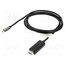 CA-CMHD-10CU-0018-BK Adapter; USB 3.2; HDMI plug,USB C plug; gold-plated; 1.8m; black dMkiDcxrnyZISTrVI7QX9qkONagkkVrtAMklW3Ri3cw