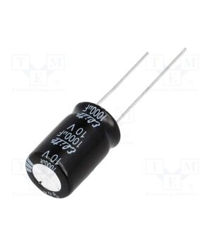 PF1A102MNN1016 Capacitor: electrolytic; THT; 1000uF; 10VDC; Ø10x16mm; Pitch: 5mm iLkqy5_MiW-Oeu4ajb7vLvrFxByFZhdbXpiq3eC8nQY