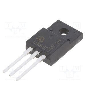SPA15N60C3XKSA1 Transistor: N-MOSFET; unipolar; 650V; 9.4A; Idm: 45A; 34W Rn9lKyuhdpR1eP0ACf8EbhNWnKF08XNdu5_2_OlDY1Q