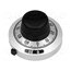 H-46-6A Precise knob; with counting dial; Shaft d: 6.35mm; Ø46mm RFbR_osJjVUOKjAEF8IJLk9sGUT2LdosSXIs2_a_i2w