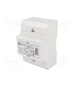 PSS30/230/24V Transformer: mains; 30VA; 230VAC; 24V; Leads: terminal block; IP30 paz7WFGvzyBxAzNO3xESQ1JvCrXTRdZTr9t0d4TCSBo