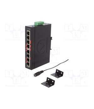 LNX-800A-E Switch Ethernet; unmanaged; Number of ports: 8; 12÷48VDC; RJ45 Ur4u5_wiTutUMUZo2ZXvTq-0AWeDp_Fd8ewIaIRW-a0