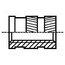 1429353 Threaded insert; brass; without coating; M8; BN 1052; L: 12.7mm kBVg7ly0oi-46jem6pUH7H5JiuNpXx09Z3HN8CLEgbA