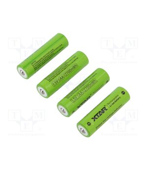 14500-1.5V 1800MAH LI-ION AA Re-battery: Li-Ion; AA; 1.5V; 1800mAh; Ø14.3x50.3mm; 4pcs. f9vN_w5H9nR0ghI_qsFKzJIptSAZb_vp7_7gYceu8-4