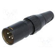 709-0400 Connector: XLR; plug; male; 10A; 50V; PIN: 4; straight; for cable 65nOgHuihbHdoHleIIo14KoyZcEiGORItpU5Etxh9gM