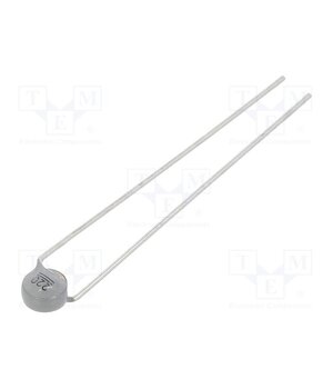 B57164K0221J000 NTC thermistor; 220Ω; THT; 3200K; -55÷125°C; ±5%; 450mW; Pitch: 5mm Vqc9Ce9mMLhT71Wdp79apo0tyJA5dBHJgo9S6OkApYw