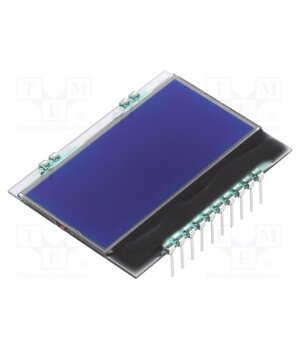 EA DOGS164B-A Display: LCD; alphanumeric; STN Negative; 16x4; blue; PIN: 10; 1x10 XED76v7NaujJHhRbJg3lQAUWAq91ihFDVXhOQTtF7Gc