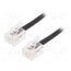 TC6P4CR-2M Cable: telephone; RJ11 plug,both sides; 2m; black; Cablexpert 51dLXuFyfFkDHk-PfncxzkFwxfn6ELO_9dtn1a1kOOs