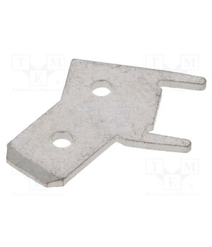 61-2402-11/0031 Terminal: flat; 6.3mm; 0.8mm; male; THT; angled 45° 79VCDDPJl-FM2WYep4n0YkzrvZ-Rv1MFabPNtTTDr_c