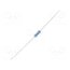 MRS25000C2203FC100 Resistor: thin film; THT; 220kΩ; 600mW; ±1%; Ø0.6x28mm; Ø2.5x6.5mm xrl-lmWf1YrRhJYvamBXygXqWSNxplfhKCJ5oQMDtIE