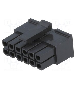 43025-1200 Connector: wire-board; plug; female; PIN: 12; Micro-Fit 3.0; 3mm qbZ8-IDYhXGXP9yVuhKIiLezO-zPYYmi7YH6cp65Fzs