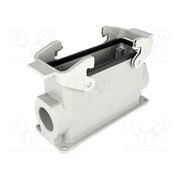09300240230 Enclosure for connectors: HDC; size 24B; Han® B; IP65; high; PG21 3bCsFcX4xdV30MVI7hONkqzeZXbXUjyOr5aaDCvFxBQ