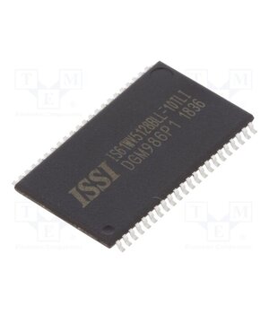IS61WV5128BLL-10TLI IC: SRAM memory; 4MbSRAM; 512kx8bit; 2.4÷3.6V; 10ns; TSOP44 II xIaKIrqY3X77mIFvcSJfxKmEuBntJW62ZzFzKQdltuA