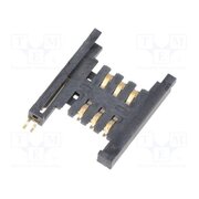 115J-ACO0 Connector: for cards; SIM; without ejector; SMT; gold flash; PIN: 6 w9VLg-fl3YpCjs8VY38QDH4nG34rLSUK3h8ics3dogI