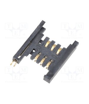 115J-ACO0 Connector: for cards; SIM; without ejector; SMT; gold flash; PIN: 6 w9VLg-fl3YpCjs8VY38QDH4nG34rLSUK3h8ics3dogI