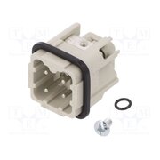 73.310.0353.0 Connector: HDC; male; PIN: 4; size 3; contact insert; 400V; 10A; 3+PE OykNdYL5US4Q9wMcUqpUdrNQubWJHxKkOP9CgcE6Uy8