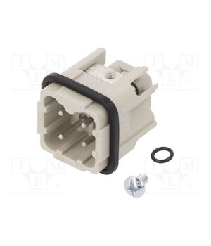 73.310.0353.0 Connector: HDC; male; PIN: 4; size 3; contact insert; 400V; 10A; 3+PE OykNdYL5US4Q9wMcUqpUdrNQubWJHxKkOP9CgcE6Uy8