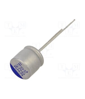 YL1V337M1009MBB Capacitor: hybrid; THT; -55÷125°C; Body dim: Ø10x9.5mm; 330uF; ±20% lYiFJLwbDpAvWV7lWSod-wY6DtkE8try3j7rLarh6b4