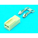 CONNECTOR 2pin Female 2.54mm + contact set