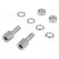 CTB Set of screws for D-Sub; UNC 4-40; chromium plated steel iee2n6uxEoJL1vNw_Da7QolOa7QnRaw3BaPCCJqWcaA