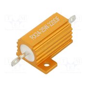 AHP25W-220RF Resistor: wire-wound; with heatsink; 220Ω; 25W; ±1%; 50ppm/°C qwemJG_zqrgW1eCMSqBa-g_vLq0I7IzLet7tPoarcq4