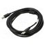 CA-USBA-11CC-0050-BK Cable; USB 2.0; USB A plug,USB B plug; gold-plated; 5m; black 5aV4gTOwG4mnV2xSGQlu9nFhgxwKK4qtiGqCQagK16U