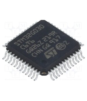 STM32G030C6T6 IC: STM32 ARM microcontroller; 64MHz; LQFP48; 2÷3.6VDC; -40÷85°C eXqj8eeZwCg0S4O7JO0tB8joRpbnjSzpNA2QokMqfrw