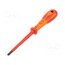 T49145-2 Screwdriver; insulated; MOD; MOD2; Blade length: 100mm; 1kVAC vk9CDMaAIryxOLk12JkildFW9dcUcGUmxSTrYddEsqI