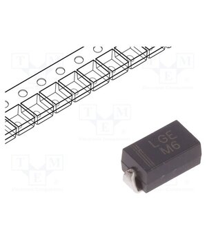 M6 Diode: rectifying; SMD; 800V; 1A; SMAJ; Ufmax: 1.1V; Ifsm: 30A 6RvU9_5ns0K6CNvN6s4RY31OV2t9jZNLvX2m2CAUMmM