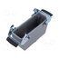 19122000 Enclosure for connectors: HDC; size H-B 24; for cable; straight nvK01XmgcUHgRUeNqLKpK6Vw4uKarTTzgm3RIDtg3Gk