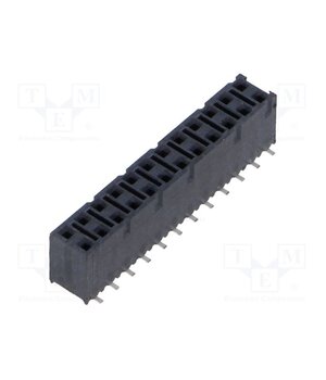 SSM-112-L-DV Connector: pin strips; socket; female; PIN: 24; vertical; SMT; 2x12 iwbi3spr726yn2T4j_4qzcE6SYEpbYqFtKDBpHsU7DU