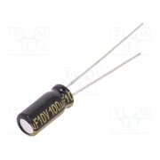 EEUFM1A101 Capacitor: electrolytic; low ESR; THT; 100uF; 10VDC; Ø5x11mm; ±20% yaArGKIQRdA87bwOvjOge3nCcNyBojO04OzglUZBMJw