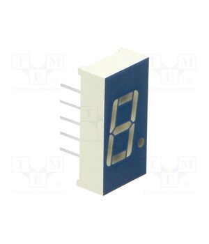SA04-12GWA Display: LED; 7-segment; 10.16mm; 0.4"; No.char: 1; green; anode v8JZMXid7upcr8D6vcyOGnTYANmkWdwsNG1RdHFiDZ4