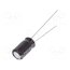 EEUEB1E101S Capacitor: electrolytic; THT; 100uF; 25VDC; Ø6.3x11mm; Pitch: 2.5mm MuYQz-4bPBwkDaZNcj4tV0BlTlSEcI1exBY18FXv2zk